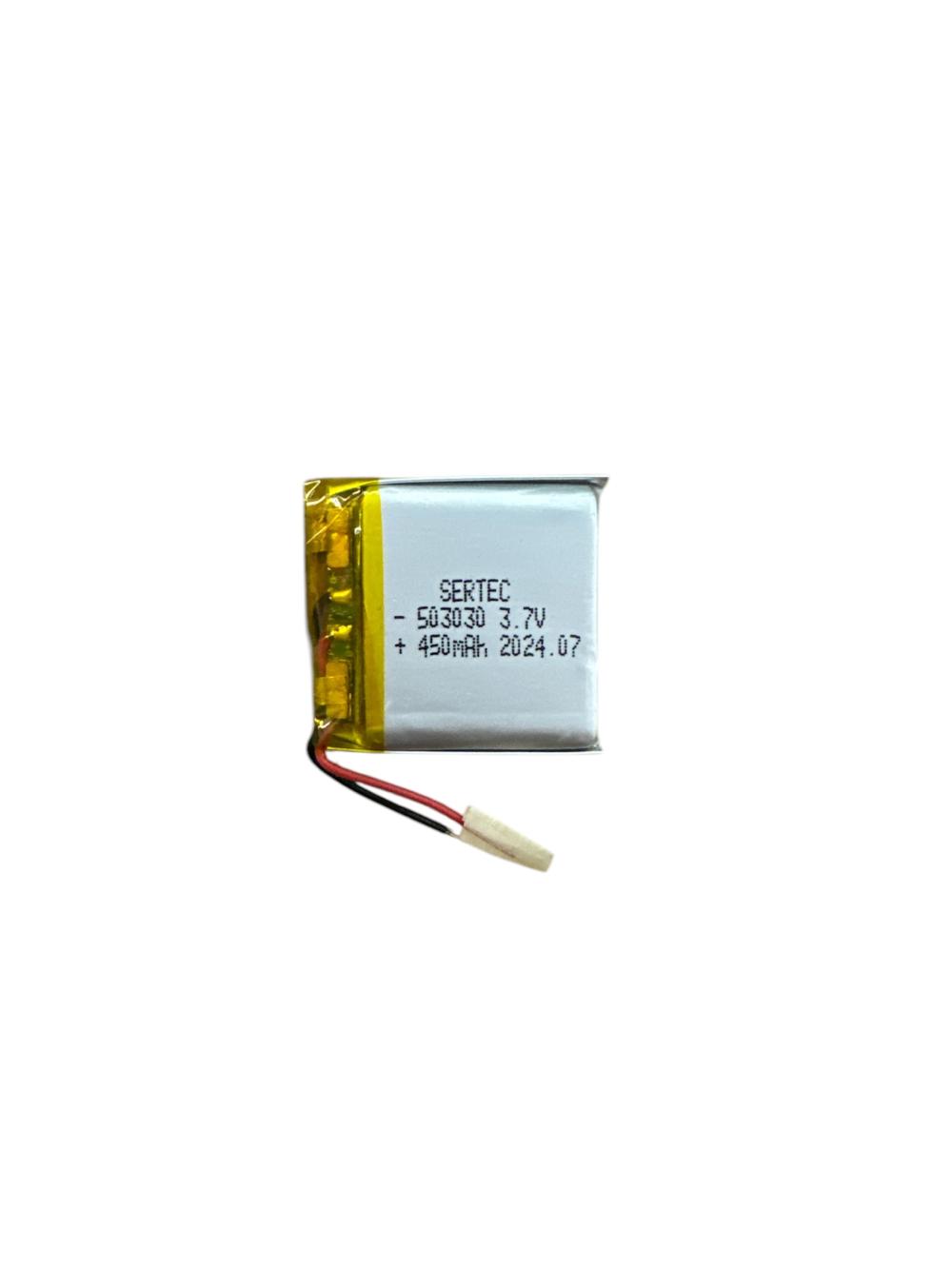 503030 3.7V 450mAh Li-Polymer Pil Devreli/1.5A - 153.52 TL
