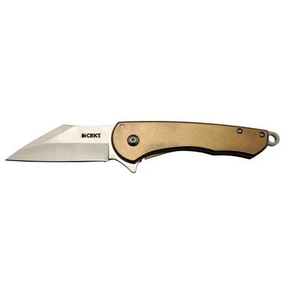 Crkt Jettison 6820 BRW Kahverengi Kamp / Outdoor Çakı 18,5cm - Yarı Otomatik, Kemerlikli, Kutulu