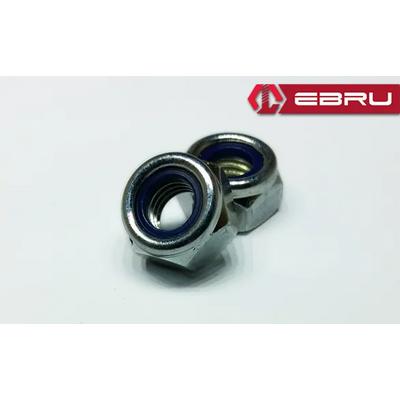 Ebru Altıköşe Fiberli Somun M6 - 10 Adet