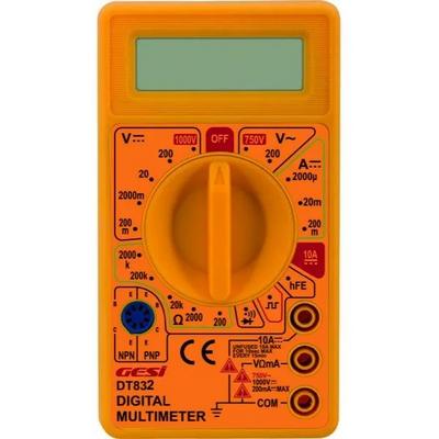 Gesi Dijital Ölçü Aleti DT-832D Turuncu