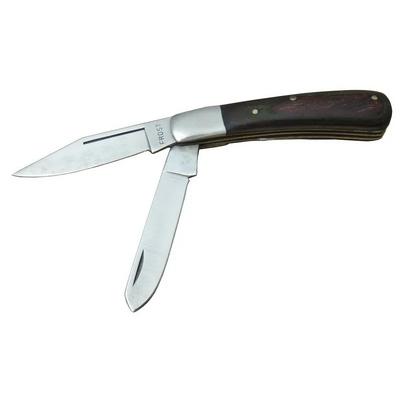 K-29 Falkon Çiftli Çakı 14 cm - Ahşap Sap, Manuel