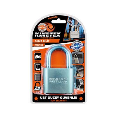 Kinetex 40mm Asma Kilit | Sertleştirilmiş Çelik Kelepçeli Çok Amaçlı Kilit
