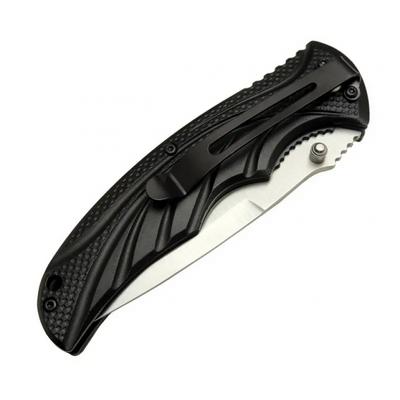 Mtech Handsome 453 Yeşil Kamp Çakı 21,5cm - Yarı Otomatik, Kemerlikli