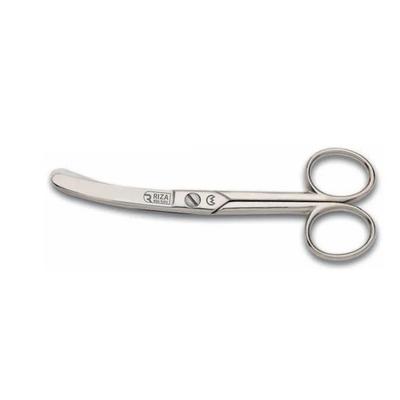 Rıza M-159 Eğri Manifatura Makası No: 5 inç / 12,70 cm - Nikel Kaplama