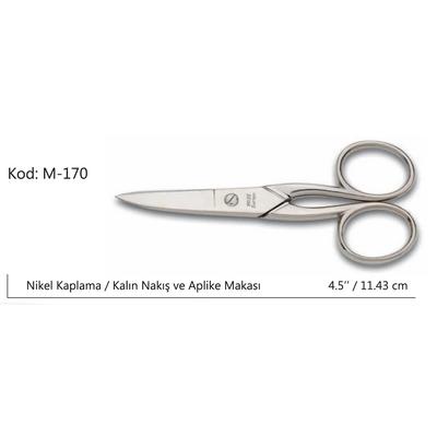 Rose Europe Kalın Nakış Makası Süper Kalite No:4.5 11,43 CM