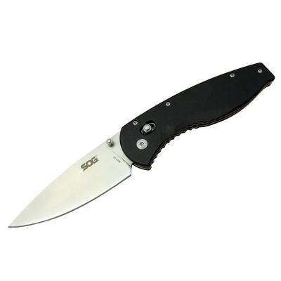 Sog AE01-CP Kamp Çakı 23 cm - Siyah Fiber Sap, Kılıflı