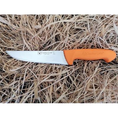 Sürmene Cumhur Çelik 61120 Kasap Kurban Bıçağı, 16,5 cm, Kaymaz Sap