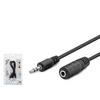3.5 Mm Aux Uzatma Kablosu 1.2 M - Siyah HDX1004