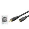3.5 Mm Aux Uzatma Kablosu 3 M - Siyah HDX1019