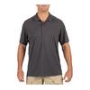 5.11 CHARCOAL S/S HELIOS POLO T-SHIRT