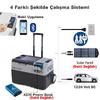 Acopower PX40 12/24/220Volt 40Litre Kompresörlü Tekerlekli Outdoor Oto Buzdolabı (Akü Dahil Değildir)