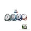 Alarm Clock BGC-8 GH-215 Yuvarlak Masa Çalar Saat (Plastik Kasa & Renkli & Standlı) (Pilli & Işıklı) (Çap: 9.5cm)