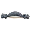 Antika Tarz Dekoratif Pirinç Örgü Mobilya Kulbu - 22x120 mm, Oksit