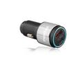 Araç Şarj Adaptörü Usb + Type-C Pd Qc 3.0 45W Metal - Siyah ND1076