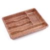Baroness BRNS-10888 Ahşap Renk 5 Bölmeli Çekmece İçi Kaşıklık 36x29 cm