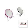 Bella House K-4504 K-0902 5" Yuvarlak Metal Çerçeve & Ayaklı Çift Yönlü Büyüteçli Makyaj Aynası
