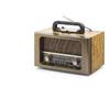Bluetooth Nostaljik Hoparlör Fm Kumandalı 31 X 17.7 X 19.9 Cm NS6670BT