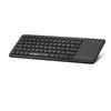 Bluetooth + Wıreless Klavye + Touch Pad Q Siyah HDX2505