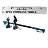 BN-5 CORDLESS TOOLS LTJ-6A ZZ-01 (2 PCS SET) (6") (BUDAMA DAL KESME TESTERE=ŞARJLI--YAĞSIZ & ZİNCİRLİ + ŞARJLI BAĞ MAKASI ) TELESKOPİK UZAYAN METAL SAP=120--195CM*6