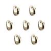 Büyük Tekli Fincan Askı, Dekor Askısı - Nikel, 12x23x30 mm
