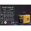 CAT DZ141T 140 Amper TIG LIFT/MMA Çanta Tipi Profesyonel Dijital İnverter Kaynak Makinesi + CAT DX37 Avuç Taşlama
