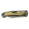 Columbia A 3154 C İşlemeli Kamp Çakı 23,5 cm - Metal; Sedef Sap