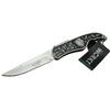 CRKT CR FB0092 Kamp Çakı 22 cm - Kurt İşlemeli Metal Sap, Kılıflı, Kutulu