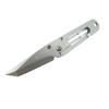 CRKT KISS 5500 Gümüş Polat Outdoor Çakı 15 cm - Metal Sap, Manuel, Kutulu