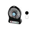 DemPower DP-590 Taşınabilir Mini Fan USB Şarjlı Masa Üstü 3 Kademe Hız 10.2cm Çap