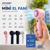 Dinamic WX-638 DNM-107 Mini El Fanı - Dijital Göstergeli Ayarlanabilir Hız 5W