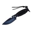 DPX Gear Assault 0238BK Kamp Bıçağı 22,5 cm - Siyah, Metal &amp;amp; İpli Sap