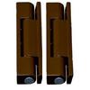 Düz Metal Kahverengi & Metal Menteşe 95mm PVC Kapı
