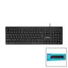 Everest KB-1002 | USB Kablolu Klavye - Q Klavye Düzeni, 130cm Kablo Uzunluğu