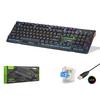 G605 Gaming Mekanik Rgb Klavye Blue Switch - Siyah