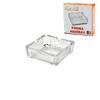 GLASS ELMAS ( PARMA ASHTRAY ) MR-860 ( KARE ) ( CAM ) KÜLLÜK ( 10.5X10.5CM & Y: 3.5CM ) ( BRKT-489115 )*48