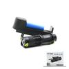 Gold Orion OR-82 2in1 Küçük Zoomlu El Feneri ve COB LED - Metal Kasa, 9 cm
