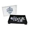 Harmony Time AS-101 HT-028.04 Japon Gülü Desenli Dikdörtgen Ayaklı Tepsi 31x21cm