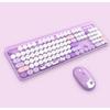 Hello Bear Mor Klavye Mouse Set