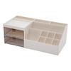 House by House UR-3502 İki Çekmeceli 12 Bölmeli Plastik Makyaj & Takı Organizer 12x24cm