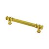 Ibico 128mm Altın Yüzük Kulp | Modern Kare Formda Mobilya Kulpu 