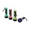 İBİCO İ10-007 LED FLASHLIGHT SZ-8521 ( MİNİ BOY: 10CM & ÇAP: 3.4CM ) ( PİLLİ )  EL FENERİ (AY DEDE & YILDIZ DESENLİ ) (RENKLİ PLASTİK)*48X30