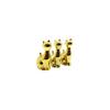İbico İ12-104 Kedi Figürlü Biblo - Küçük Boy Gold Seramik Dekoratif Süs Eşyası