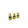 İbico İ12-136 Ananas Figürlü Seramik Biblo - Orta Boy Gold Dekoratif Süs Eşyası