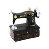İBİCO İ12-210 ( DİKİŞ MAKİNESİ ) VİNTAGE DEKORATİF BİBLO ( 20X15X8.5CM ) ( REÇİNE )*48