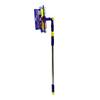 İBİCO İ21-017 Star Q 2 Başlı Camsil Çekpas & Mikrofiber Mop 24.5cm 360° Başlık Uzayan Metal & Plastik Sap 85-133cm