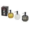 İbico İ21-066 Tombul Yuvarlak & Prizma Şeffaf & Renkli Akrilik Mika Kristal Sıvı Sabunluk 180ml