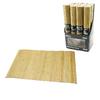 İbico İ21-072 Dikdörtgen Bambu Kalın Çubuk Kaydırmaz Banyo Paspası 70x45cm
