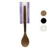 İBİCO İ22-015 ( RENKLİ SİLİKON ) ( AHŞAP AKASYA SAPLI ) ( SERVİS ) KAŞIK ( 29CM )*6X24