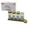 İBİCO İ22-128 ( 4PCS ) ( BAMBU KAPAKLI ) ( CAM ) TUZLUK & BİBERLİK & BAHARATLIK ( 120ML )*24
