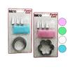 İBİCO İ22-157 (8PCS) ( PASTA SÜSLEME SETİ & 3-KURABİYE KALIP=YUVARLAK & ÇİÇEK) (1-KREMA TORBASI & 3-METAL+1-PLS.UÇ)*240
